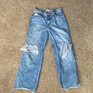 Hidden mid wash jeans!